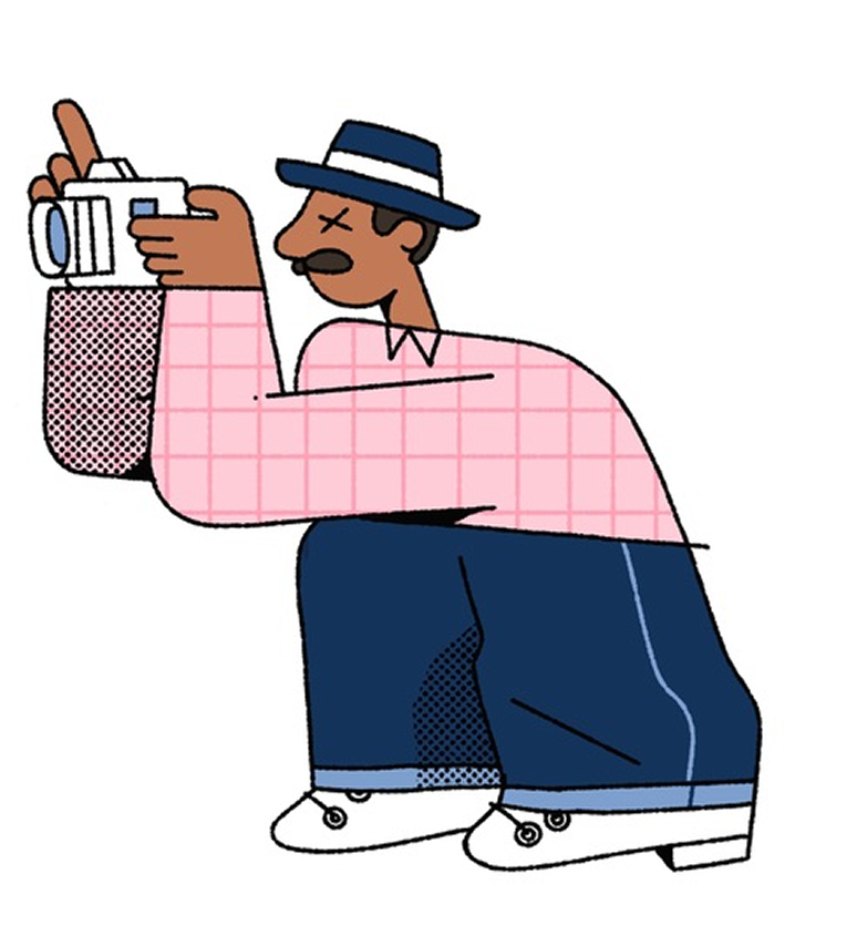 Photographer illustration by Mr Nzo