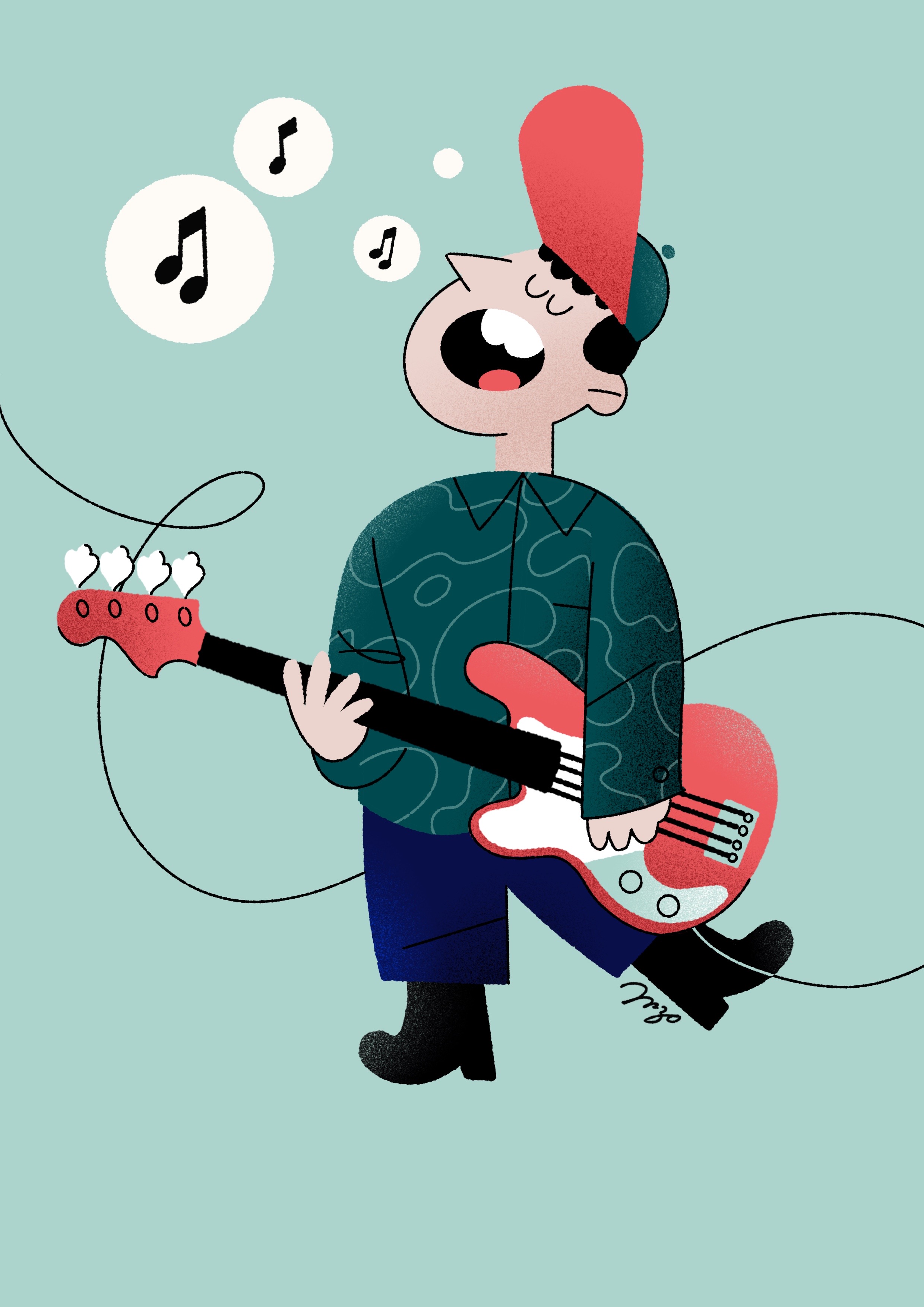 The bassist