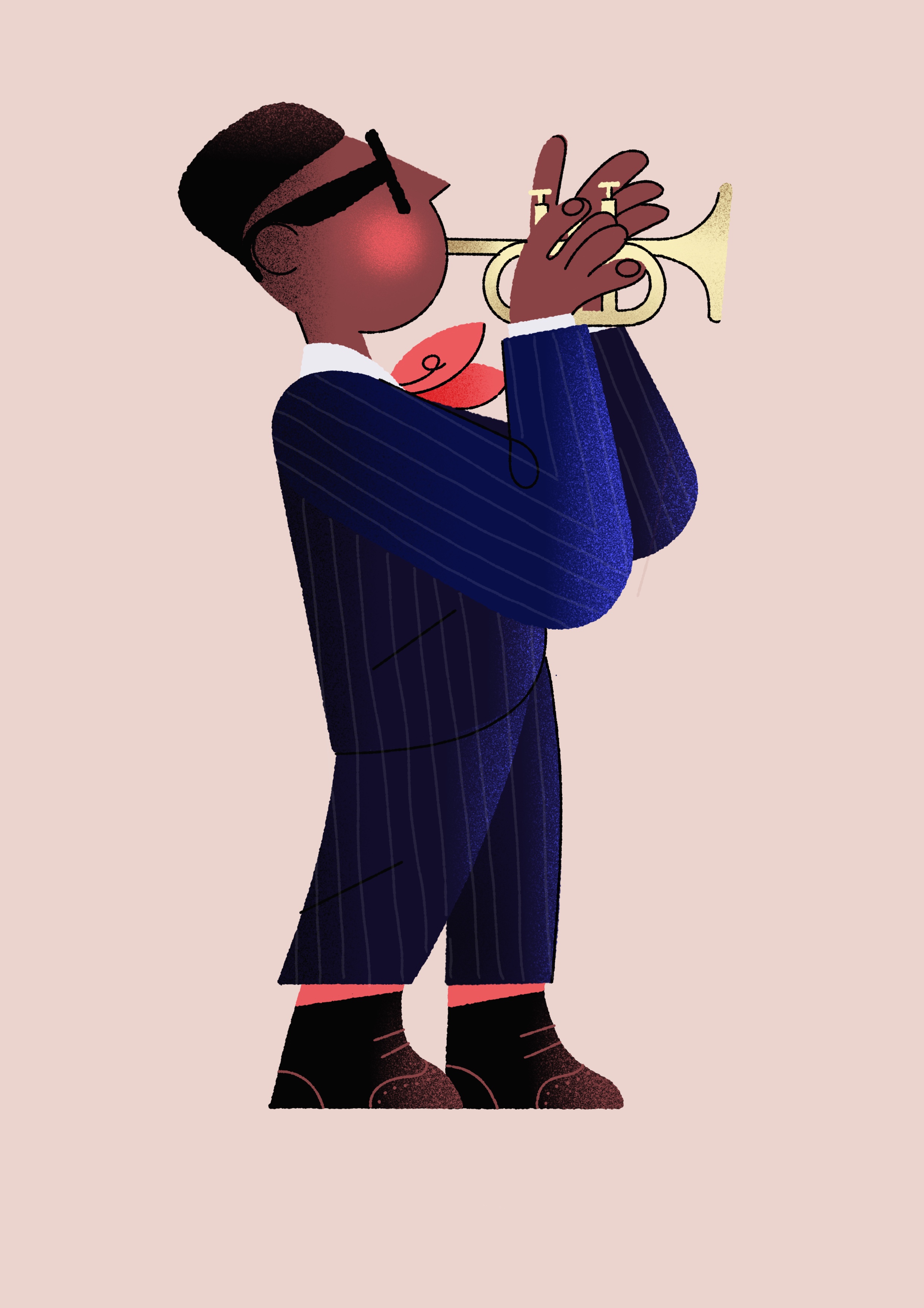 the trumpetter