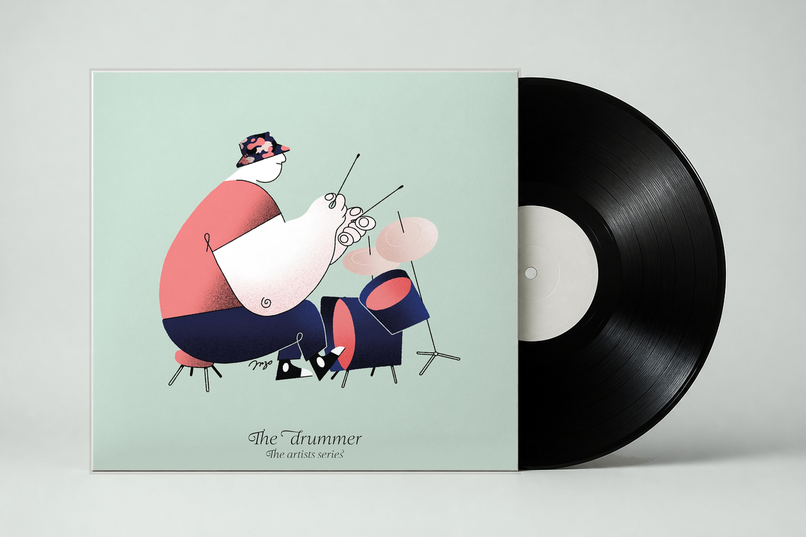 vinyle mockup